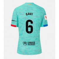 Barcelona Paez Gavi #6 Tredjetrøje 2023-24 Kortærmet